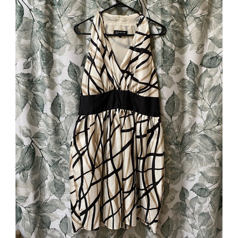 Patterned Dress with Pockets